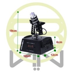 Laser Azul Rotatorio Luces Disco Ray Dmx 300mw Con Dmx S-LASERBLADE