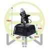 Laser Azul Rotatorio Luces Disco Ray Dmx 300mw Con Dmx S-LASERBLADE