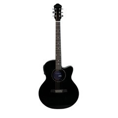 GUITARRA LA SEVILLANA ELECTRO-ACUSTICA FO-300CEQ NEGRO