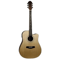 GUITARRA ELECTROACUSTICA LA SEVILLANA TX-100CEQ SS