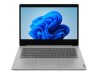 Laptop Lenovo IdeaPad 3i: Procesador Intel Core i3 1115G4 (hasta 4.1 GHz), Memoria de 8GB DDR4, SSD de 128GB, Pantalla de 14" LE