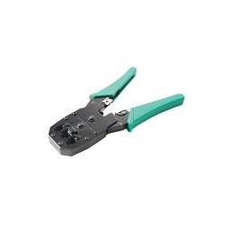 PINZAS EPCOM PARA PLEGAR (PONCHADORAS) CABLES RJ11, RJ12, RJ45 TELEFÓNICOS Y CABLES DE RED CAT5E, CAT6, CAT6A Y CON CAVIDADES PA