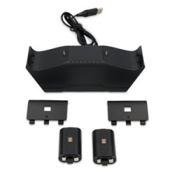 Cargador Doble para Controles de Videojuegos RadioShack MW-XSDOCK03-1