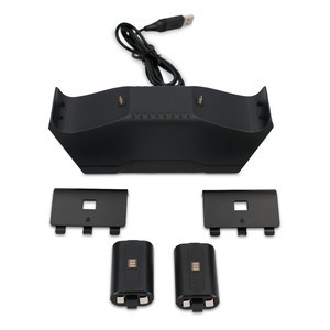 Cargador Doble para Controles de Videojuegos RadioShack MW-XSDOCK03-1