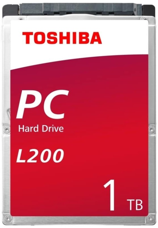 Disco Duro Interno Toshiba L200 1TB 2.5 SATA III 6Gbit/s 5400RPM 128MB Cache para PC y Laptop HDKJB01ZKA01