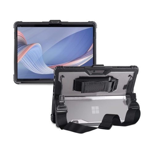 FUNDA PARA MICROSOFT SURFACE PRO 7/6/5/4, CORREA, SOPORTE PARA LÁPIZ ÓPTICO, RESISTENTE, ABSORBE GOLPES Y RESISTENTE A CAÍDAS, 1