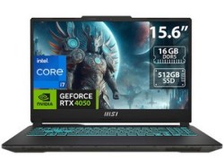 Laptop Gamer MSI Cyborg 15: Procesador Intel Core i7 13620H (hasta 4.9 GHz), Memoria de 16GB DDR5, SSD de 512GB, Pantalla de 15.