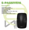 Bafle Pasivo Profesional 15 2 Vias 3500w Pmpo Pro Audio