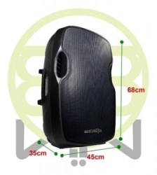 Bafle Pasivo Profesional 15 2 Vias 3500w Pmpo Pro Audio