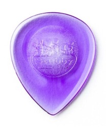Dunlop Púas Big Stubby 475R2.0(24) 2.00mm, Violeta con 10 piezas