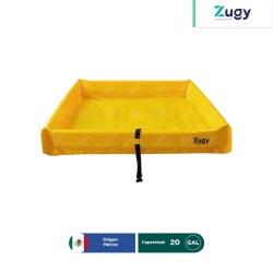 Berma portátil para derrames de 36×36? pulgadas de PVC