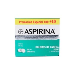 ASPIRINA 500MG TAB C/100