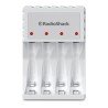 Cargador de Baterías AA y AAA RadioShack más 2 baterías AA Blanco
