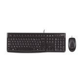 Logitech Teclado y Mouse alámbrico MK120 920-004428