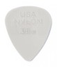 Dunlop Púas Nylon Standard 44B.38(36) .38mm, Blanca con 10 piezas