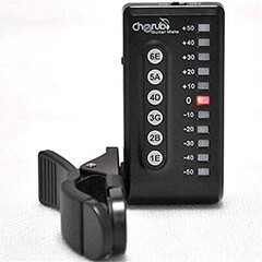 AFINADOR LED GUITARRA CHERUB NEGRO