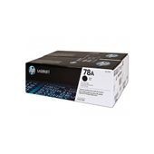 HP Pack 2 cartuchos de tóner LaserJet 78A CE278AD