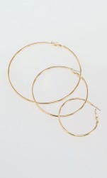 Set Aretes Aros