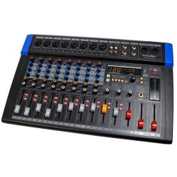 Mezcladora Audio Profesional 8 Canales Dsp Bluetooth Mixer Pasiva