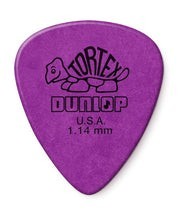 Dunlop Púas Tortex Standard 418B1.14(36) 1.14mm, Morado con 10 piezas