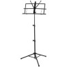ATRIL PARA PARTITURA NEGRO CON FUNDA STRUKTURE