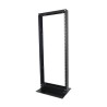 RACK ABIERTO LINKEDPRO DE 2 POSTES 19?, 45U, HASTA 350KG, NEGRO