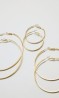 Set Aretes Aros