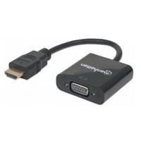 CABLE CONVERTIDOR MANHATTAN HDMI A VGA HD15 1080P MACHO-H...