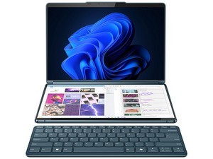 Laptop Lenovo Yoga Book 9: Procesador Intel Core Ultra 7 155U (hasta 4.8 GHz), Memoria de 16GB DDR5, SSD de 1TB, Pantalla de 13.
