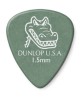 Dunlop Púas Gator Grip 417B1.50(36) 1.50mm, Verde con 10 piezas