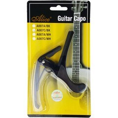 Capodastro Para Guitarra Clasica Negro Alice