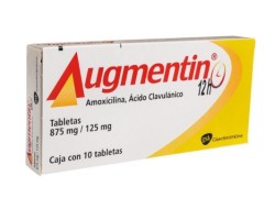 AUGMENTIN 12H 875MG TAB C/10