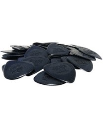 Ernie Ball Púas Nylon Injection Molded 9132(50) Heavy Negro con 10 piezas