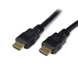 STARTECH.COM CABLE DE ALTA VELOCIDAD HDMI 1.4 MACHO – HDMI 1.4 MACHO, 4K, 30 HZ, 50CM, NEGRO
