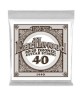 Ernie Ball Cuerda "Earthwood 80/20" 1440(6) para Guitarra Acústica, Calibre 0.040, Bronce