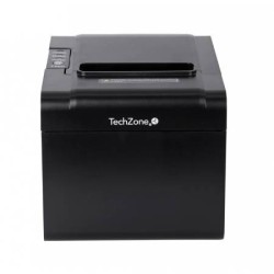 TECHZONE TZBE102 IMPRESORA DE TICKETS, TÉRMICO, 576DPI, USB, SERIAL, RJ-11, NEGRO