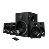 LOGITECH SISTEMA DE BOCINAS CON SUBWOOFER Z607, BLUETOOTH, ALÁMBRICO, 5.1, 80W RMS, USB, NEGRO