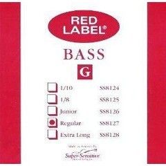 CUERDA 1a "G" (SOL) PARA CONTRABAJO RED LABEL SUPER SENSITIVE