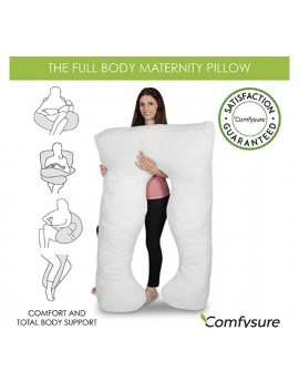 Almohada para embarazo Comfysure COMIN18JU073999 Blanco