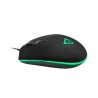 MOUSE OCELOT GAMER, ALAMBRICO, ERGONOMICO, ILUMINACIÓN ARCOÍRIS RGB, 4 BOTONES, 2400 DPI, USB, OGEM02, 342660