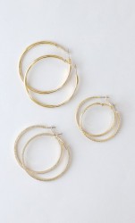 Set Aretes Aros
