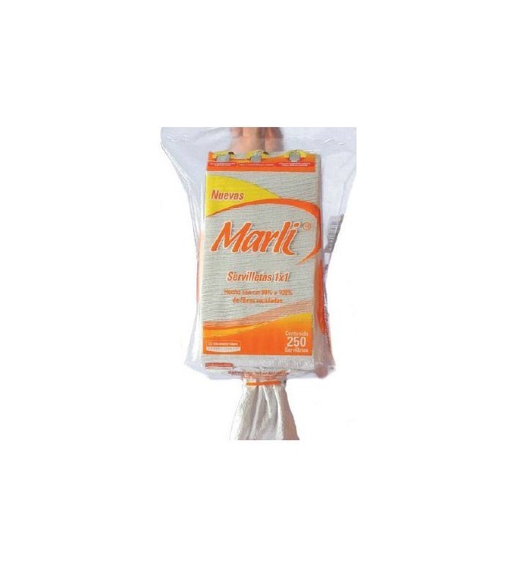 Servilleta Interdoblada  Marli 92239 12/250 Hojas Blancas