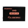 Splitter HDMI 4k RadioShack 4 Canales Negro