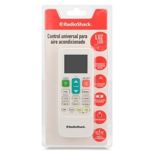 Control Universal para Aire Acondicionado RadioShack 22 botones Blanco