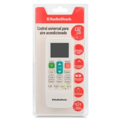 Control Universal para Aire Acondicionado RadioShack 22 botones Blanco