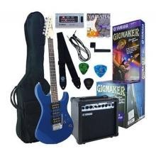Guitarra Paquete de , amplificador y accesorios,single x1 color Azul metalico