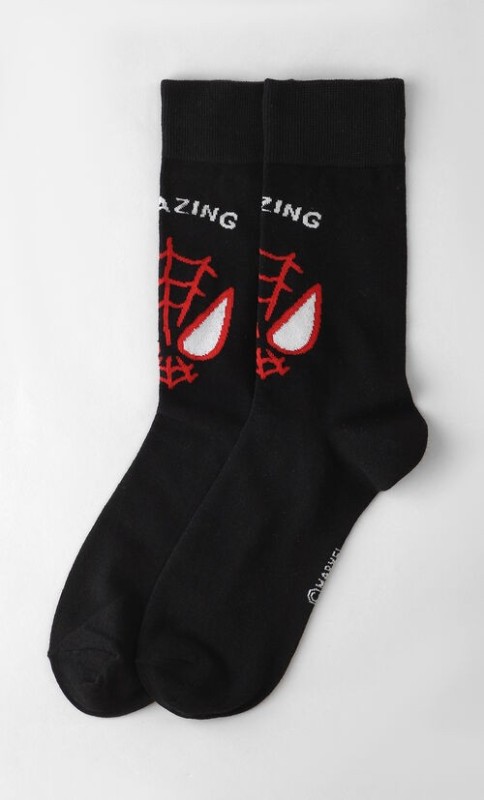 Calcetines Negros Spider-Man