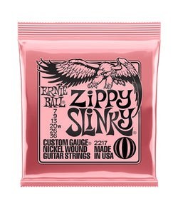 Ernie Ball Encordadura "Zippy Slinky" 2217, Guitarra Eléctrica, Nickel Wound 0.007-0.036