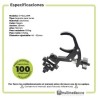 Hamburguesa Fast Clamp Aluminio Soporte Iluminacion 100kg S-F2CLAMP