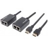 KIT EXTENSOR HDMI MANHATTAN 30M CABLE UTP RED RJ45 1080P ...